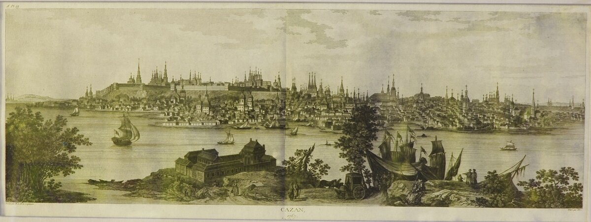 Казань в конце XVIII века