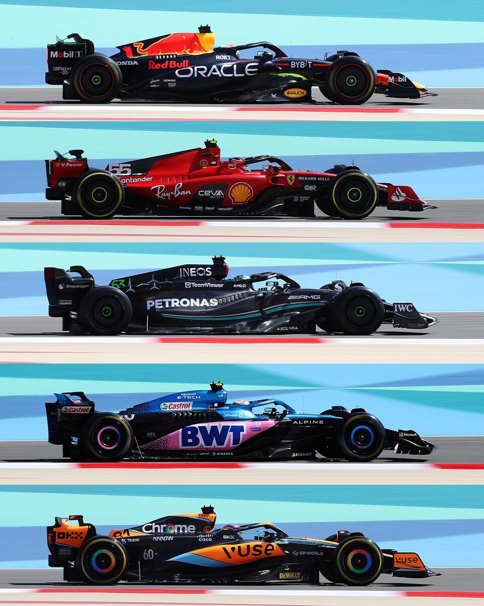 Болиды Формулы 1 сезона-2023Фото: Соцсети  📷

