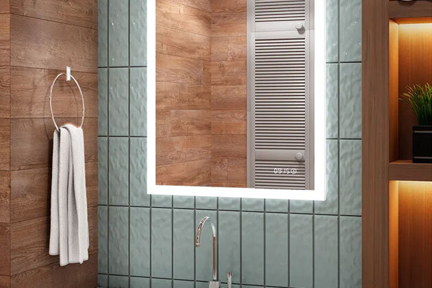 Далеко не каждый покупатель задумывается над тем, на какой высоте вешать зеркало в ванной правильно, не придавая этому вопросу значения. Однако такой подход не является верным, ведь именно от правильно выбранного расстояния зависит удобно ли будет пользоваться зеркалом. 