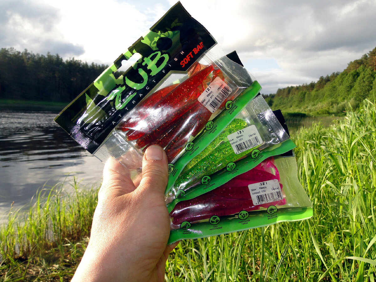 Я первые приманки Zub опробовал в начале прошлого сезона...