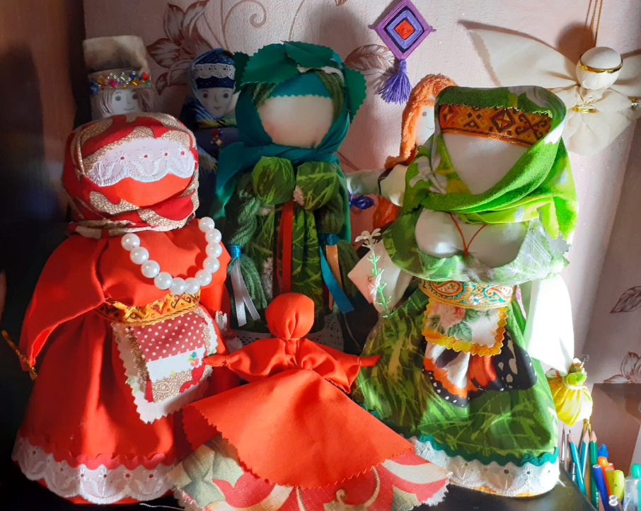 Обрядовые куколки из моей коллекции