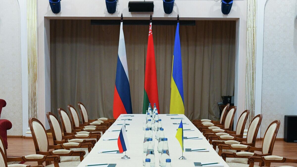    Переговоры России и Украины© РИА Новости / Александр Кряжев