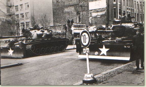 Американские Паттоны во время берлинского кризиса, 1961 год