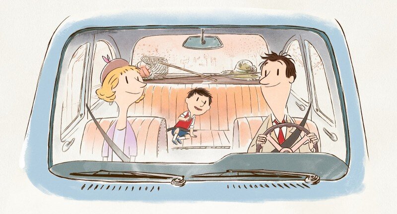 Кадр из мультфильма «Маленький Николя», реж. Амандин Фредон, Бенжамен Массубр