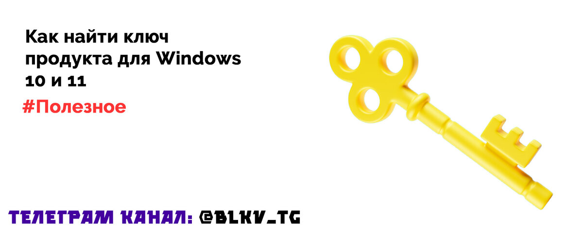Как можно получить ключ продукта для Windows 10 и 11? | ПАУК | Дзен