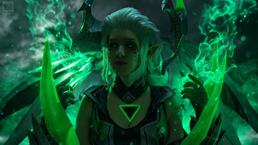    Косплей февраля 2023 года: Cyberpunk 2077, «Атака Титанов», World of Warcraft, Hitman и не только