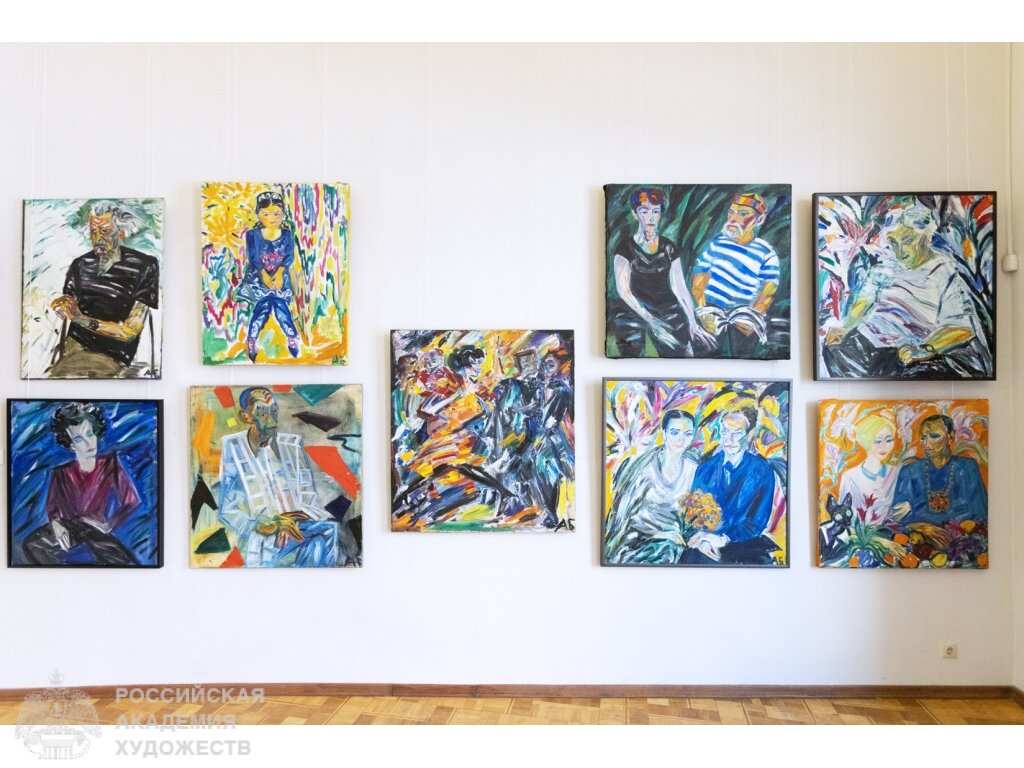 Экспозиция в выставочных залах Российской академии художеств на Пречистенке, 21. Фото: Виктор Берёзкин, пресс-служба РАХ. 2023.