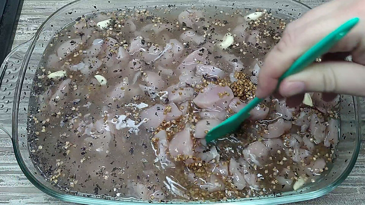 Паучи с гречкой