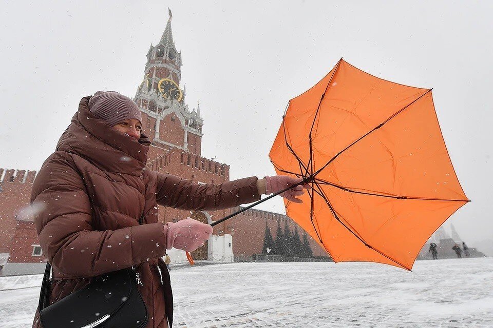     «Желтый» уровень погодной опасности объявлен в Москве на 28 февраля из-за сильного ветра Иван МАКЕЕВ