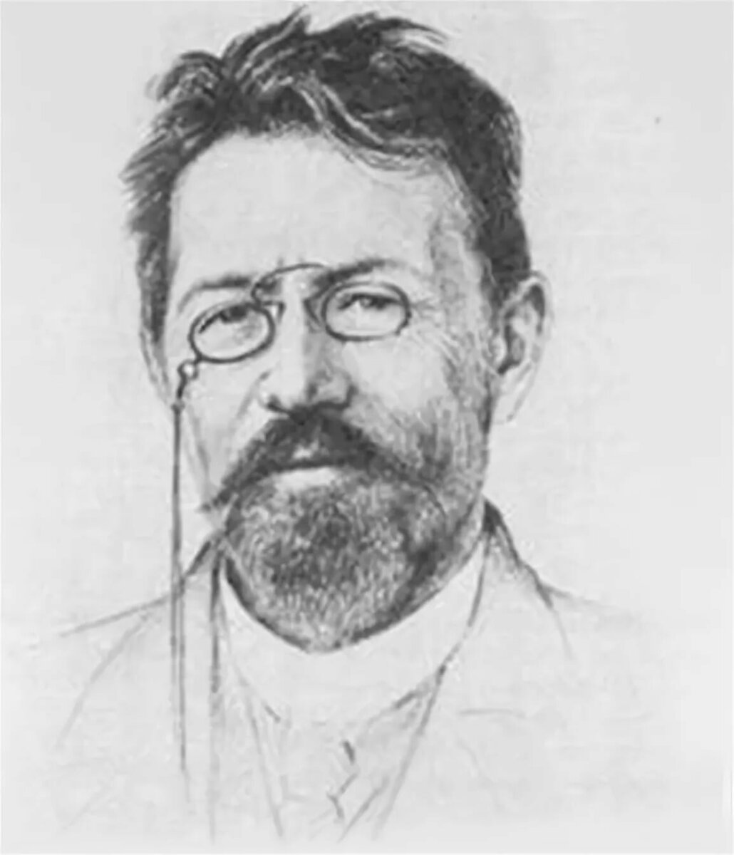 Рисунок чехова карандашом