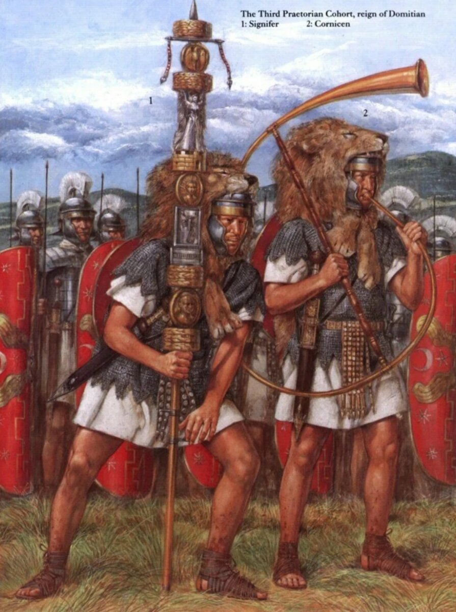 Преторианцы во время похода