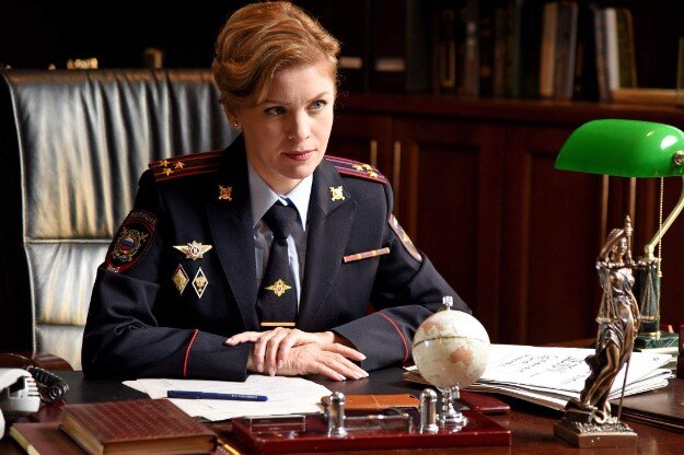 Анна Данькова в фильме "След".