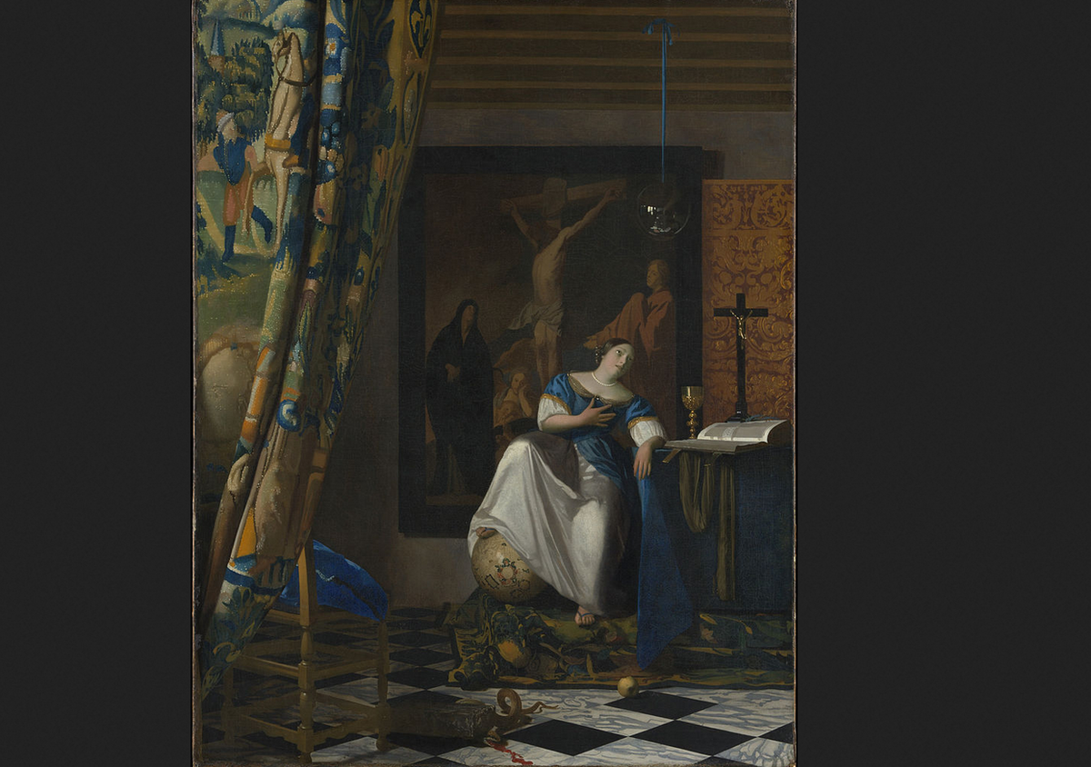 Ян Вермеер. "Аллегория веры"