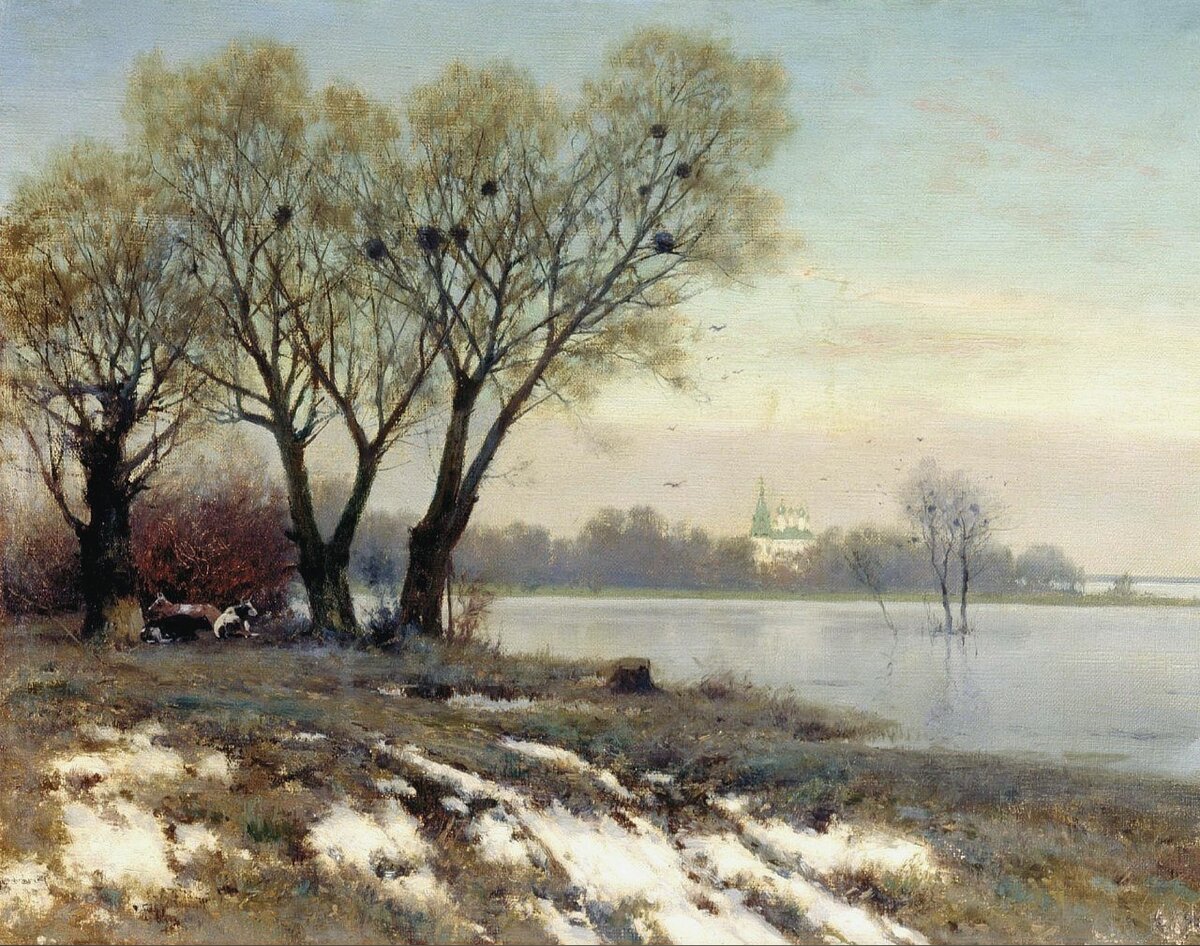 "Ранняя весна", 1904 год. Крыжицкий Константин Яковлевич