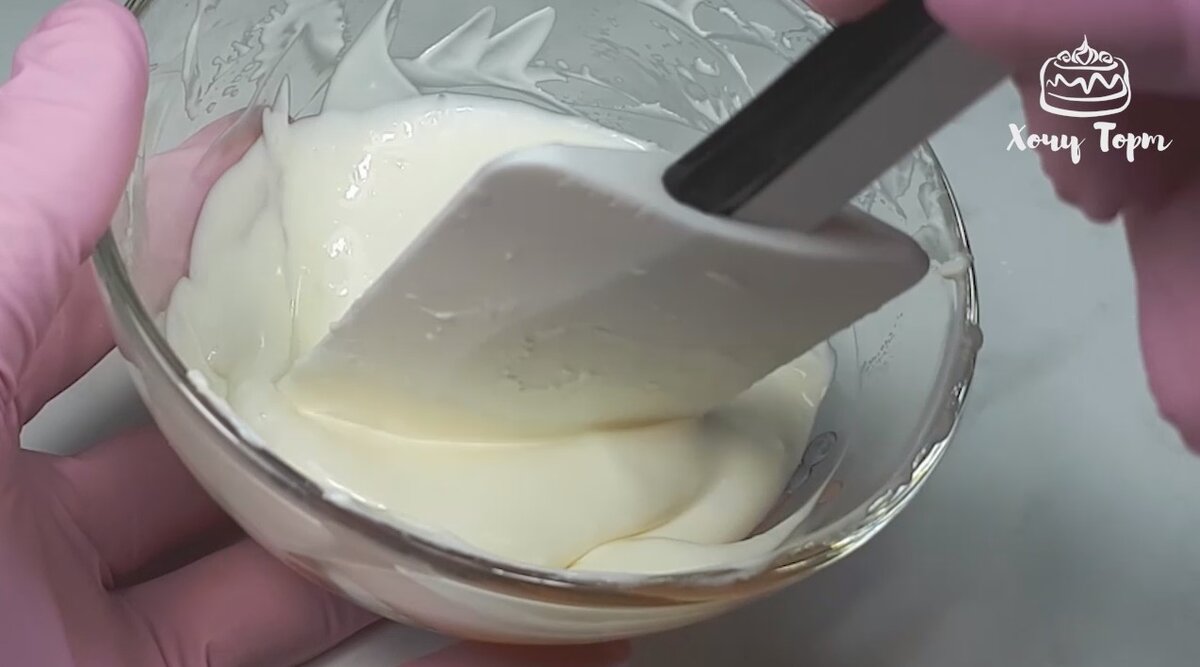 Сметанный крем с желатином для торта - рецепт с фото пошагово