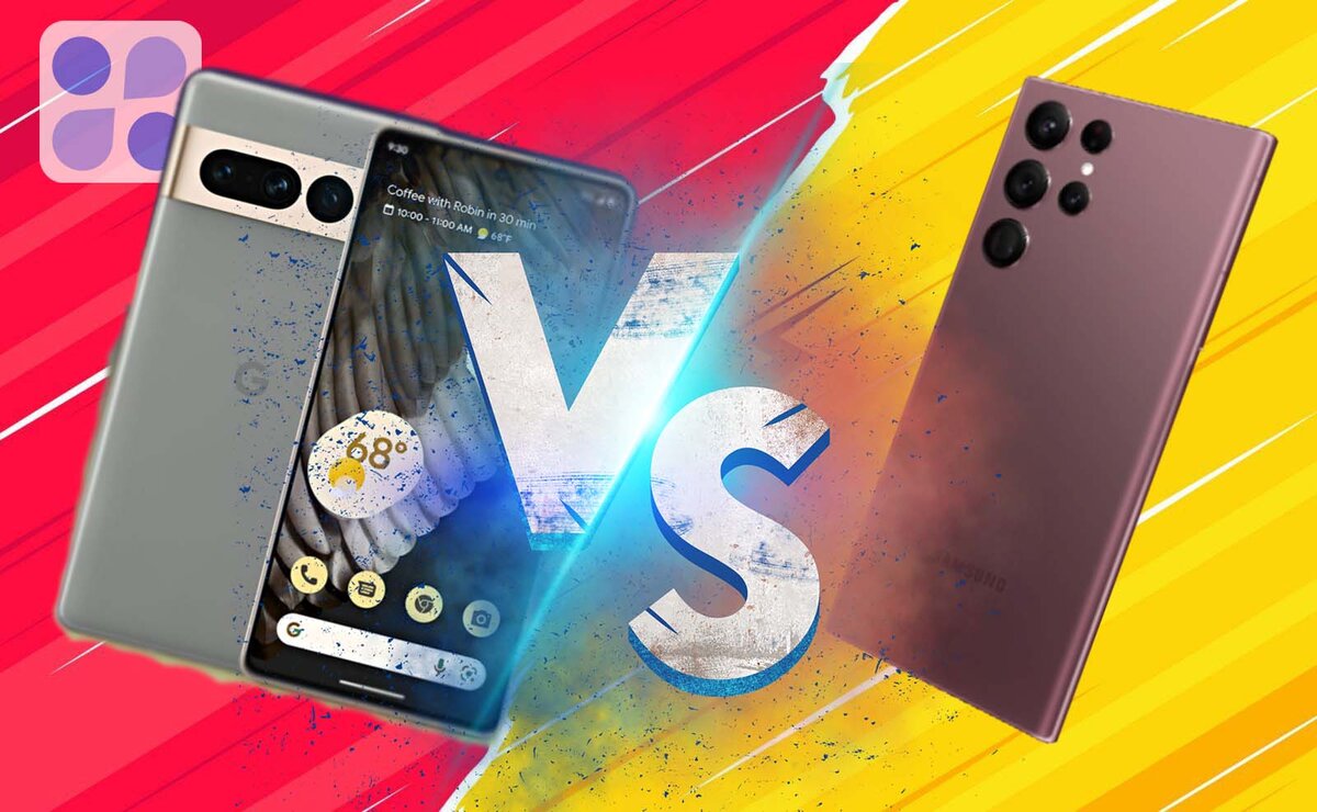 Сравнение Google Pixel 7 Pro против S22 Ultra 