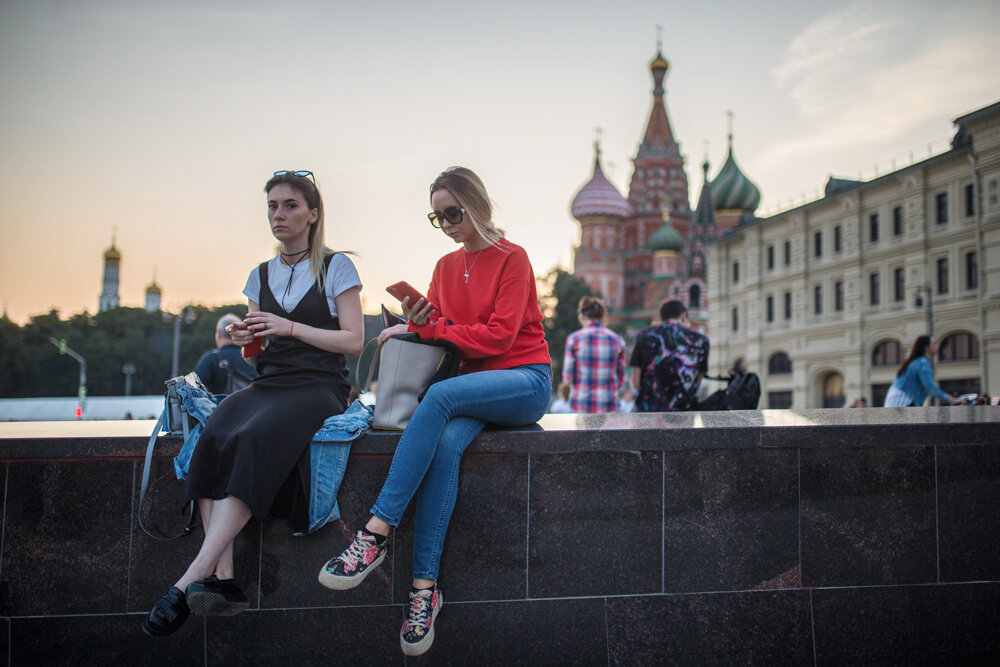 В столице мобильный интернет «летает»Фото: © Сергей Бобылев/ТАСС