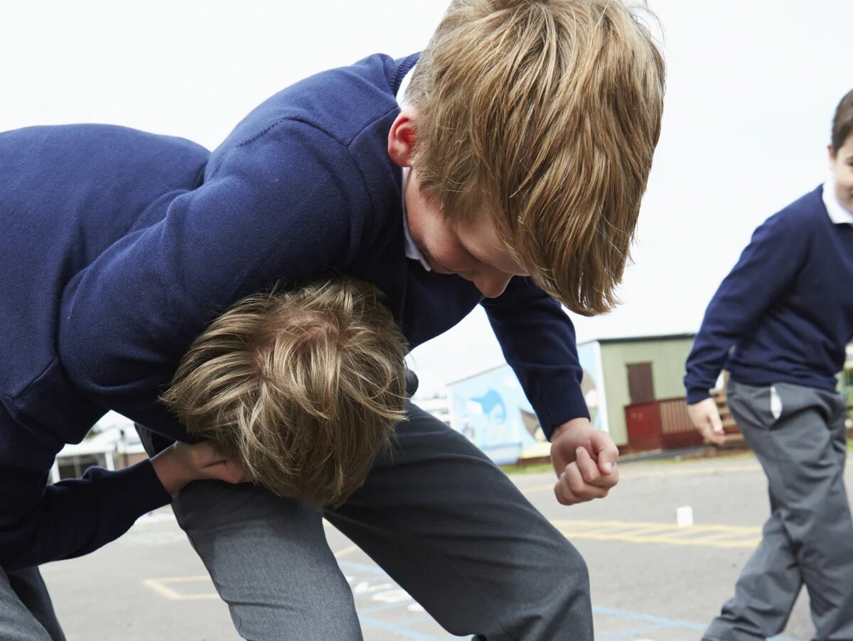 Мальчишки дерутся - это нормально.