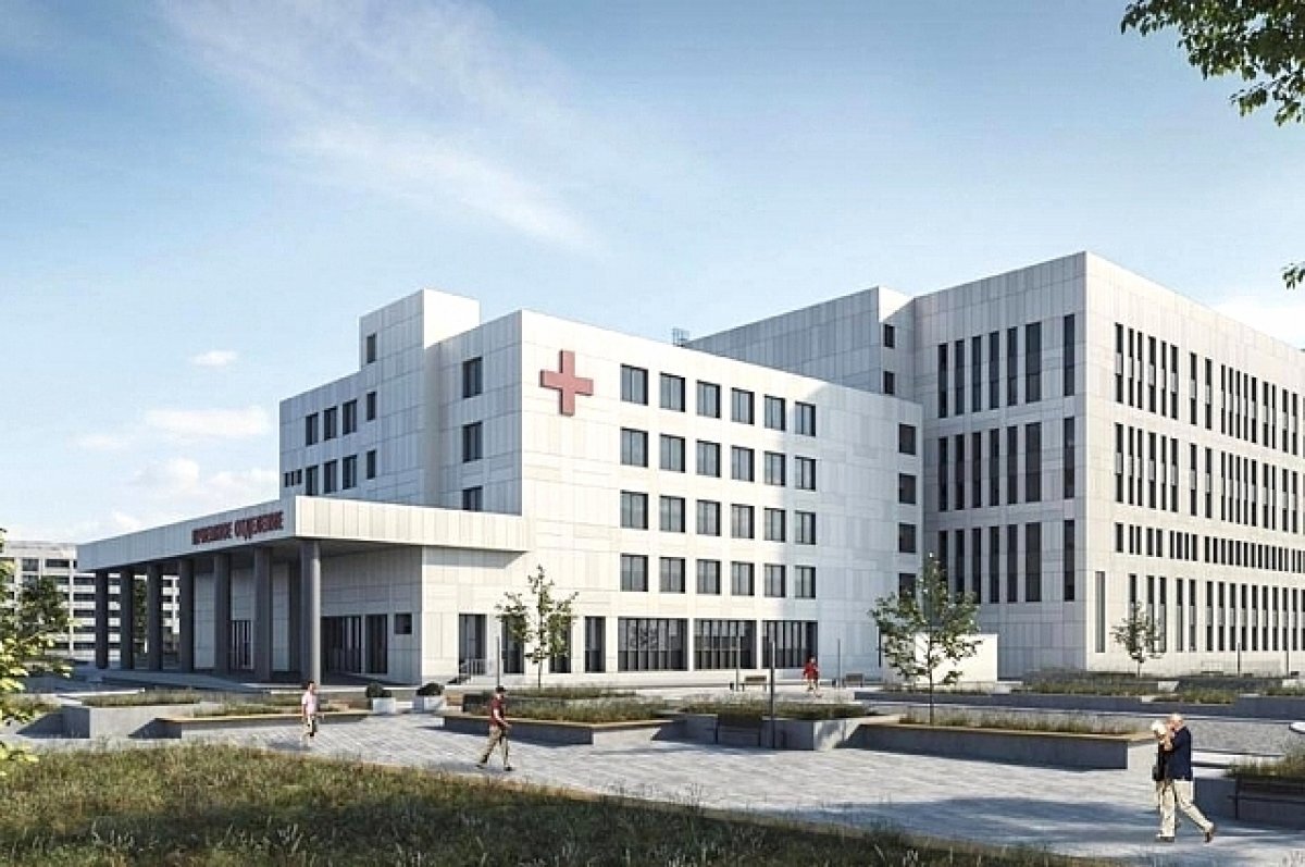    В Ростове новый корпус бывшей ЦГБ будет иметь 8 этажей и 17 операционных