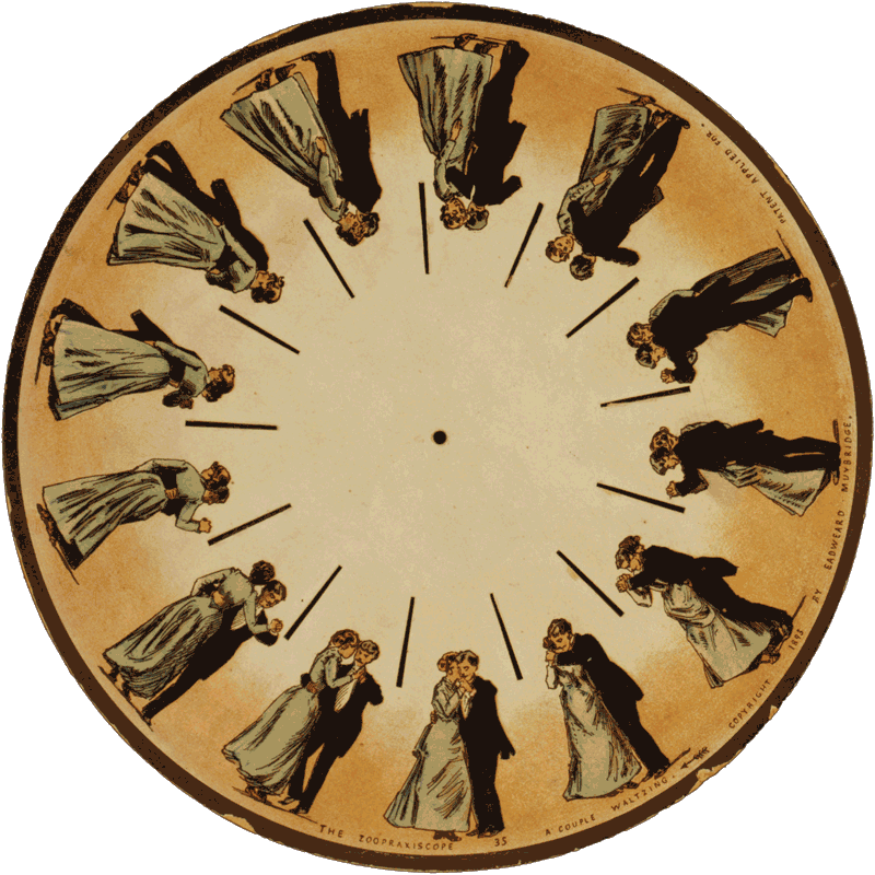 The earliest example of moving. Жозеф плато фенакистископ. Фенакистископ Эдварда Мейбриджа. 1832 Фенакистископ.