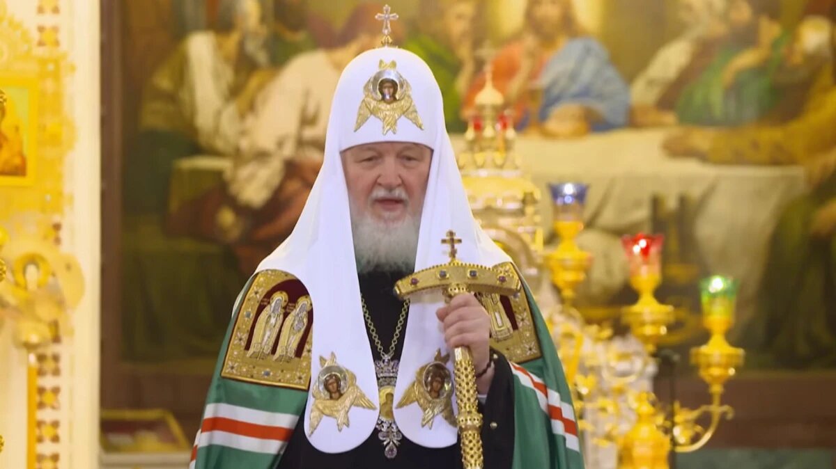 Патриарх Кирилл Фото: скриншот