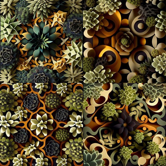 Первые 4 картинки сгенерированные нейросетью. 