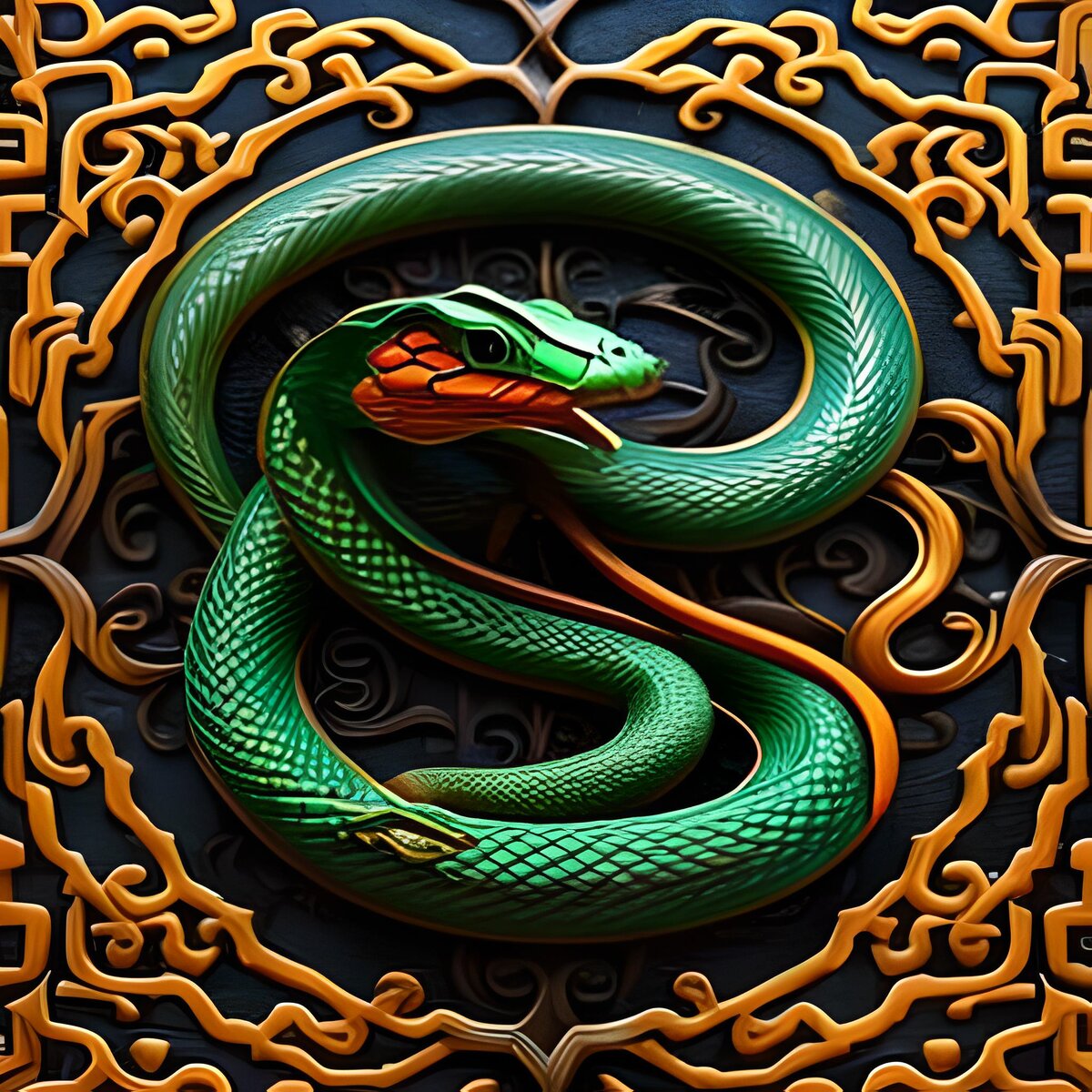 Гороскоп змея на апрель 2024. Змея нейросеть. Змеи созданные нейросетью. Астрологическая змея. Китайский год змеи.
