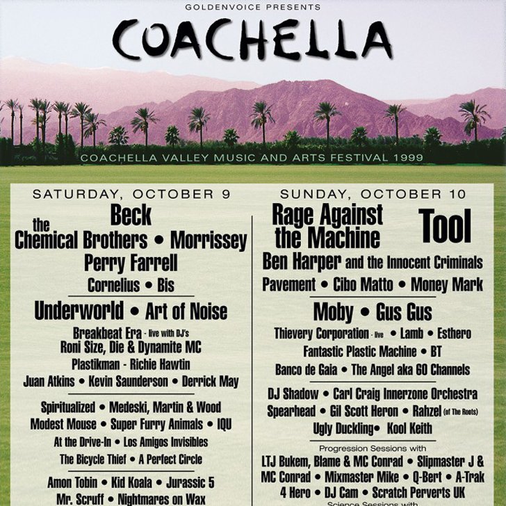 Фестиваль был основан в 1999 году Полом Толлеттом и организован Goldenvoice, дочерней компанией AEG Live.