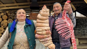 Рулет Из Баранины Для Большой Семьи | Один День Из Жизни В Деревне