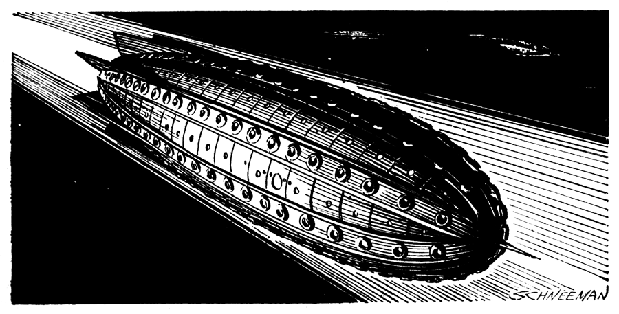 Звездолет "Авангард". Изображение взято из открытых источников