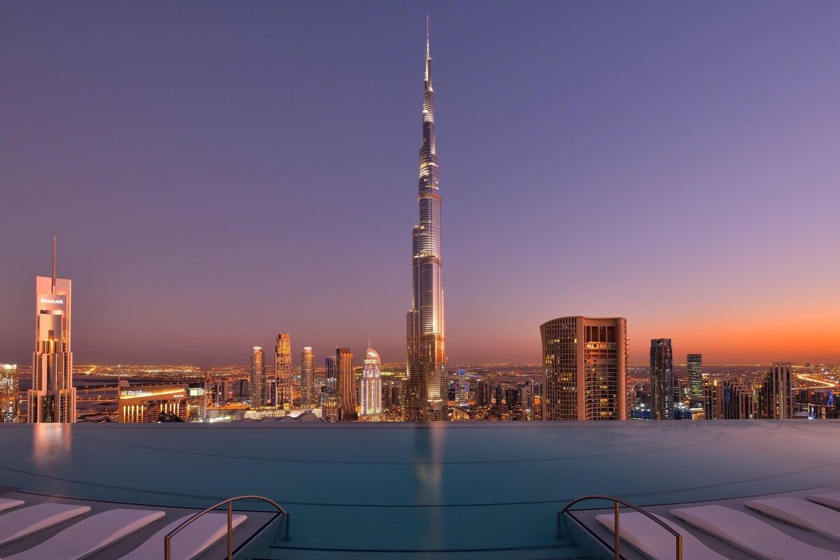 Address Sky View, завораживающий вид. Фотография я сайта отеля