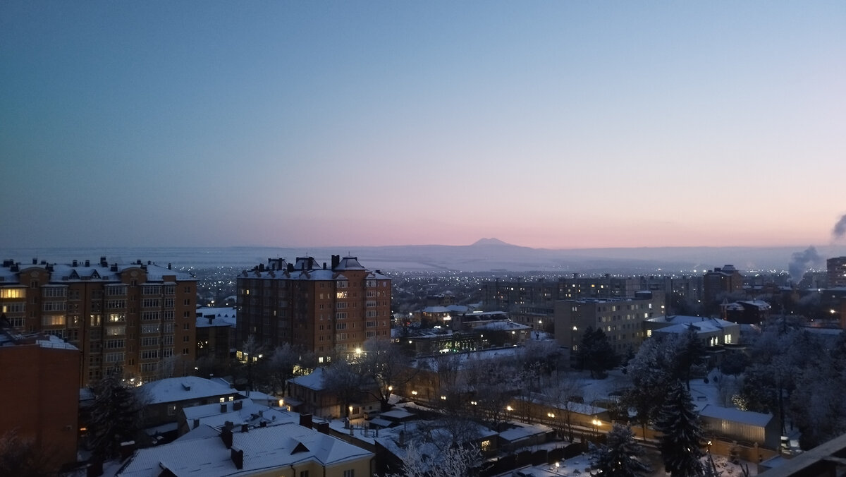 Ночной вид на город