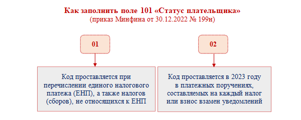 Статус налогоплательщика 2023 году. Код статуса плательщика. Статус налогоплательщика 1. Статус в реквизитах налоговых платежей. Статус плательщика 101.