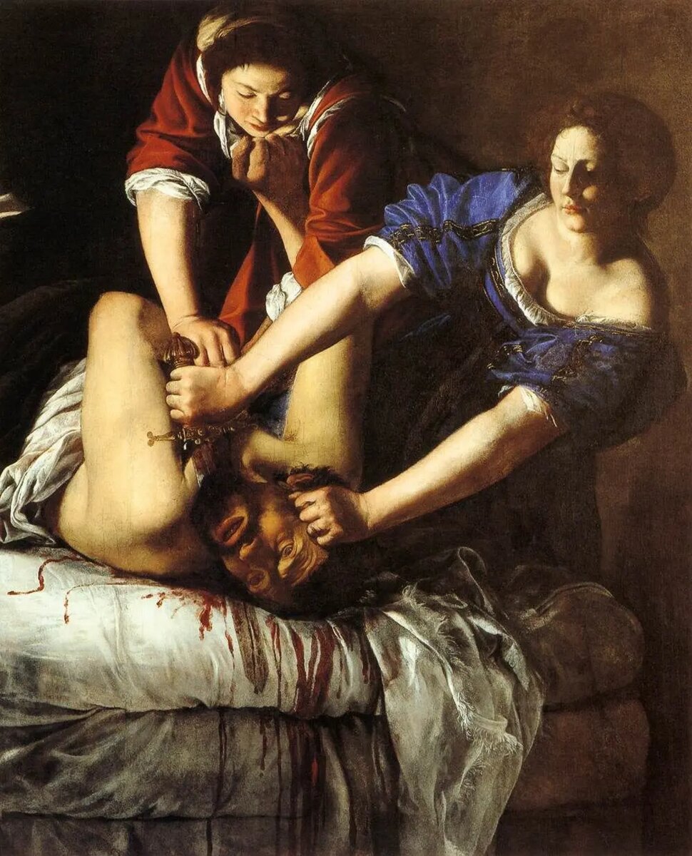 «Юдифь, обезглавливающая Олоферна», 1612 г.