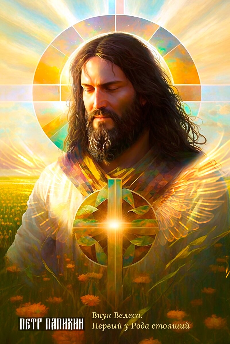 "ВНУК ВЕЛЕСА. ПЕРВЫЙ У РОДА СТОЯЩИЙ" ©Петр Папихин 2023