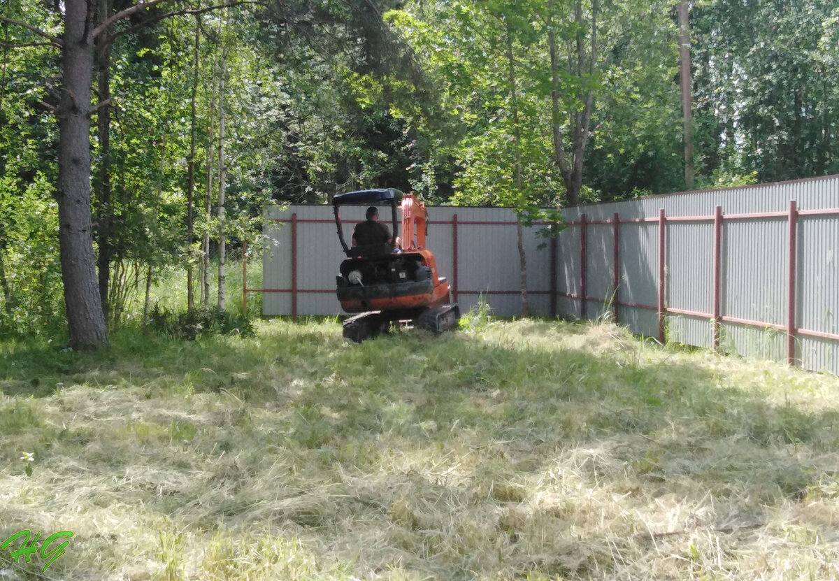 Выравнивание участка