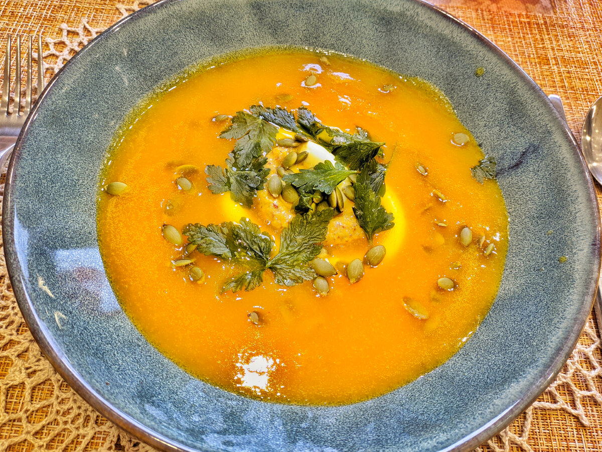 Тыквенный суп-пюре 