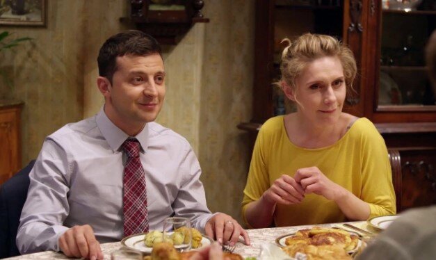 Кадр из фильма "Слуга народа"