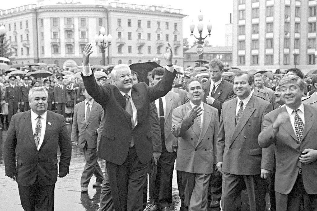 Москва при ельцине