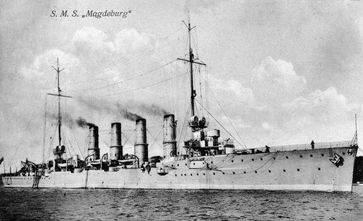 SMS Magdeburg Германия 1911 г.