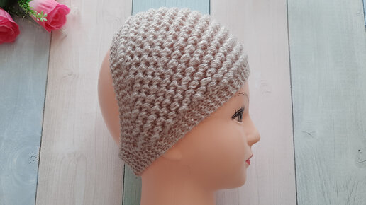 Очень удобная комфортная повязка на голову.// Прибавки и убавки ...