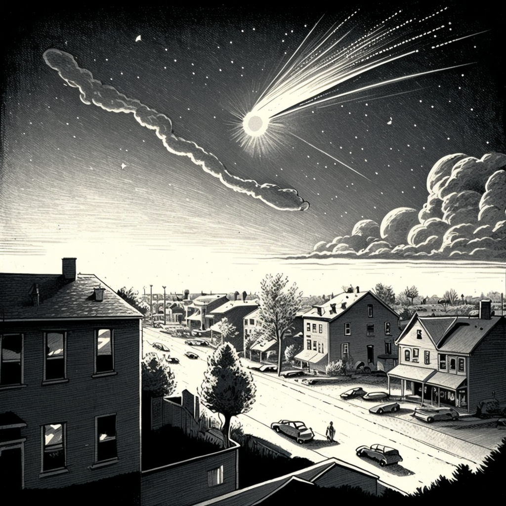 Падение метеорита на Санкт-Клэр