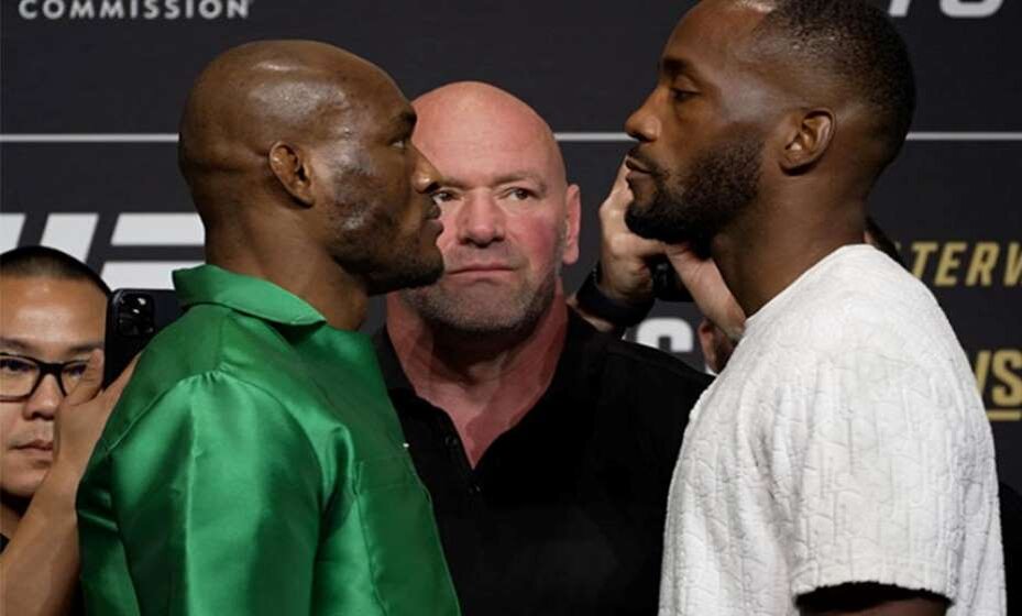    Леон Эдвардс остался чемпионом UFC и опять победил Камару Усмана. Фото: Zuffa LLC