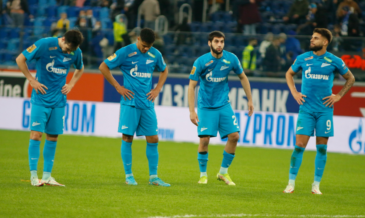 "Зенит" по весне не выглядит по-чемпионски. Фото: РПЛ