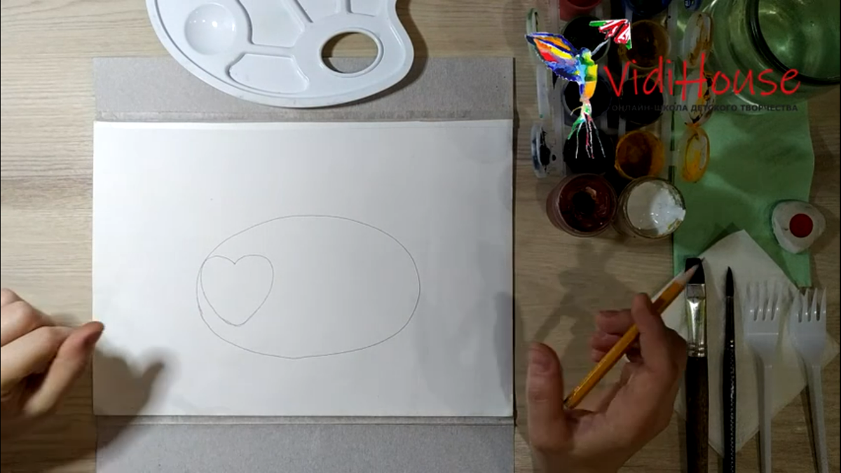 Ежик поэтапное рисование