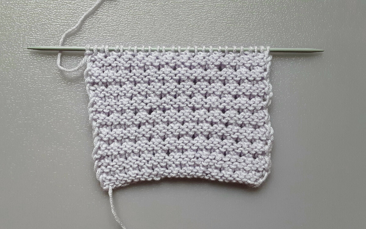 Изнаночная сторона узора.