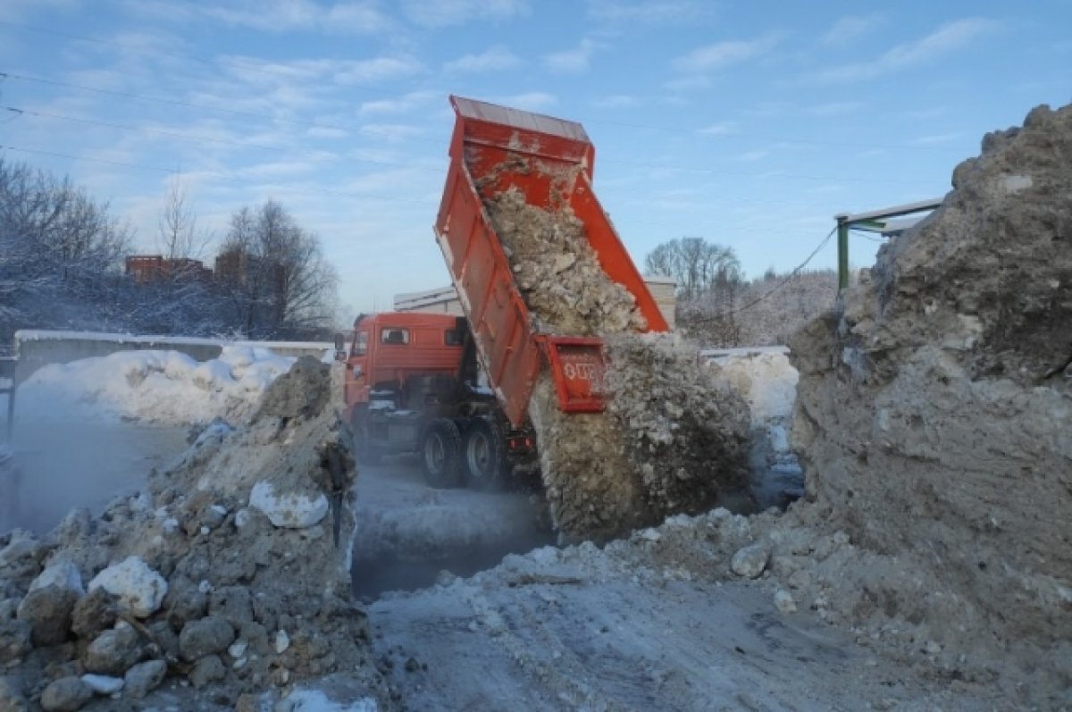    Станцию снеготаяния в Московском районе построят за 2,3 млрд рублей