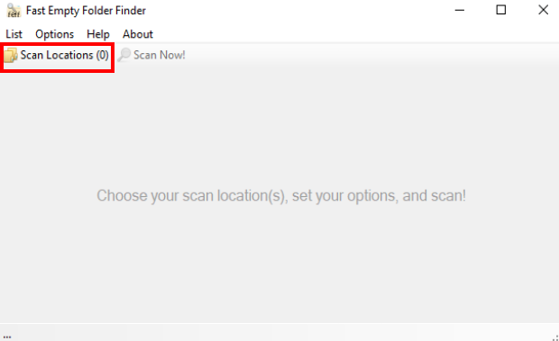 Нажимаем на "Сканирование":