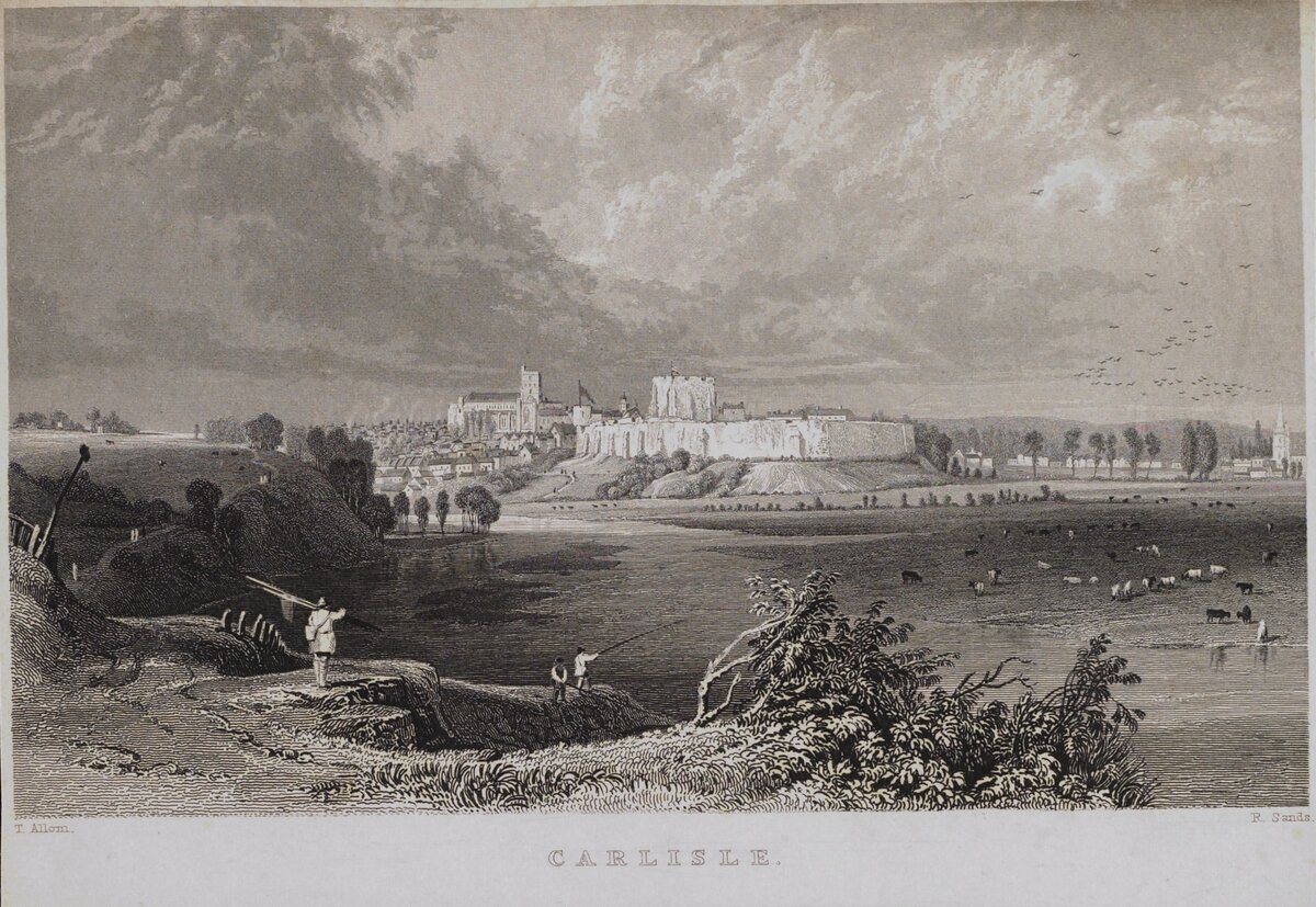 Город Карлайл в 17 веке