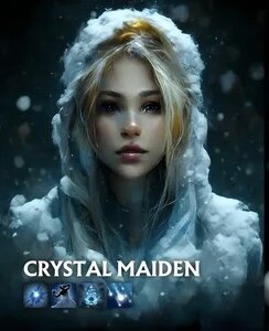 🔹Герои	      Lina
                          Sven 
                          Tusk 
                          Winter Wyvern
                           Pangolier
                           Ancient Apparition
🔹Фракции	   Племя Морозного Железа
                           Sapphire Archons
🔹Места	       Айсрек
                           Ледник Голубого Сердца
                           Таверна "Волчья дыра"
                            Кипящее море
🔹Персонажи	Маг льда
                            Ульсария
                            Pierpont
🔹Виды	            Арктические волки
                            Клыкастые лисицы
                            Frost Owl